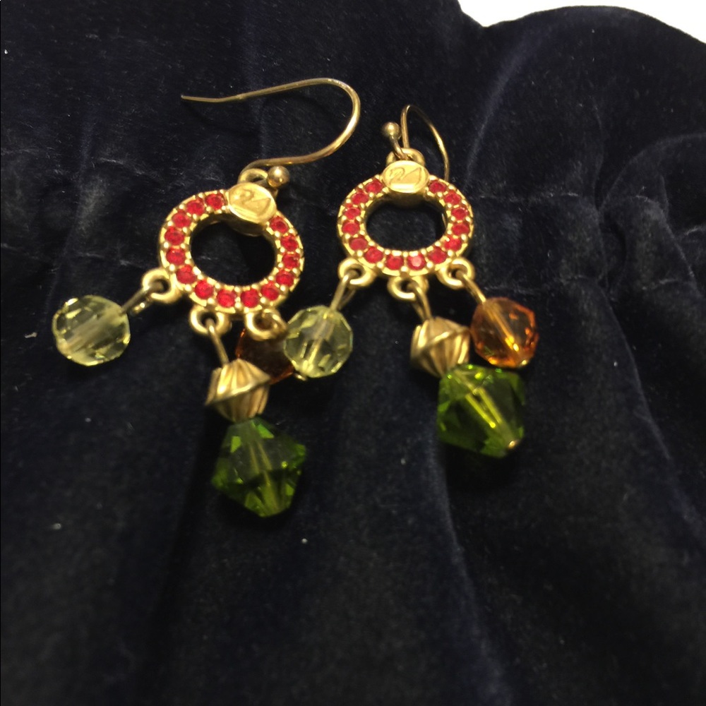 Swarovski Crystal Bead Earrings